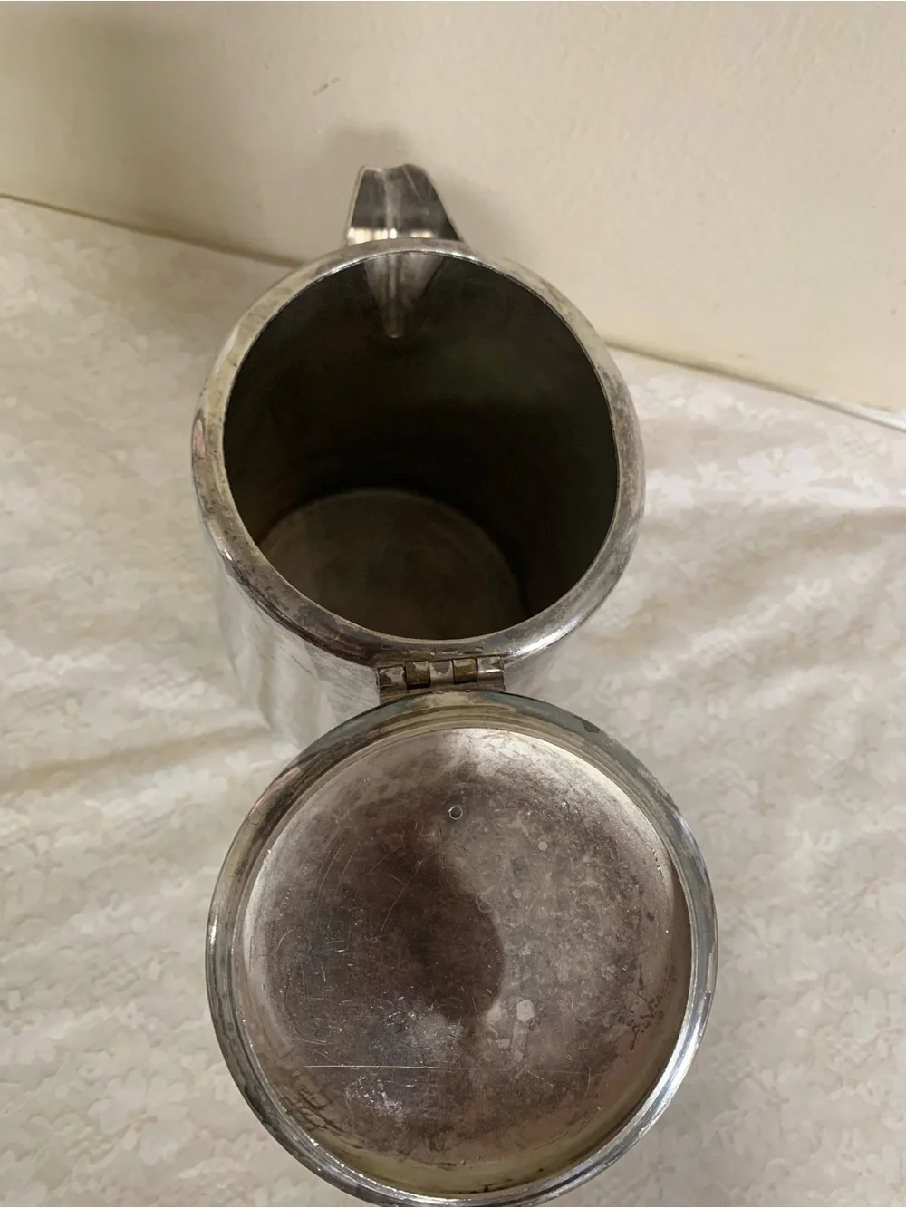 Vintage Four Seasons Hotel Silver Coffee Pot Marlboro Plate Morton Parker Canada